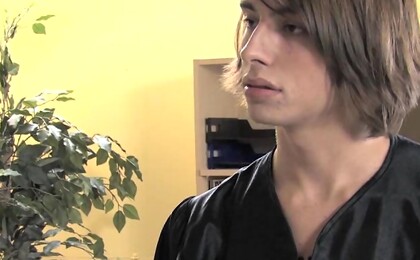 Spencer and his see-through gown charm teacher into teaching him desk sex
